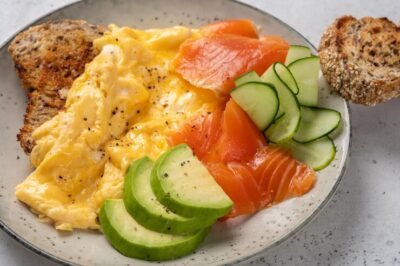 Café da manhã low carb Omelete